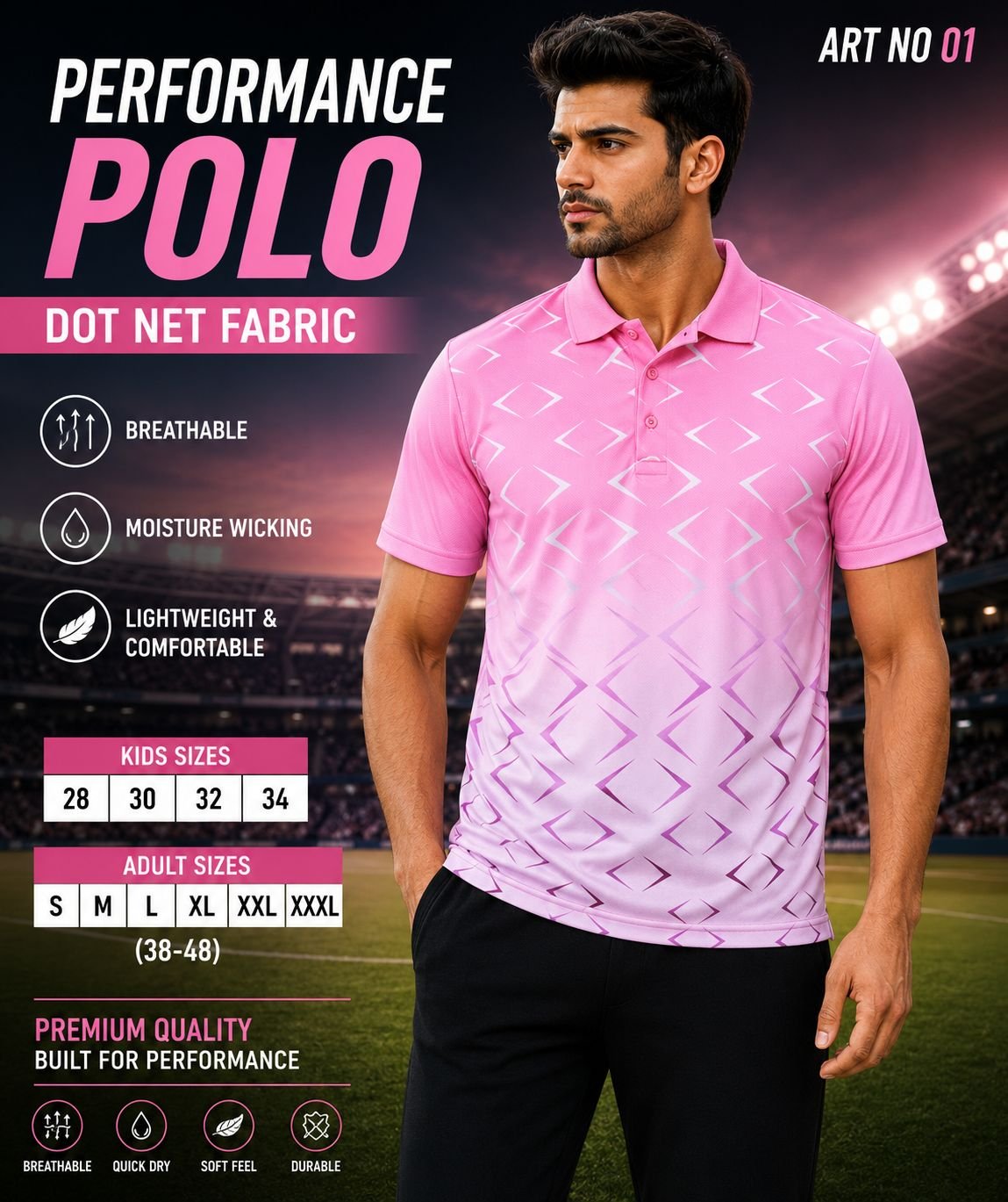 Performance polo t-shirt 03