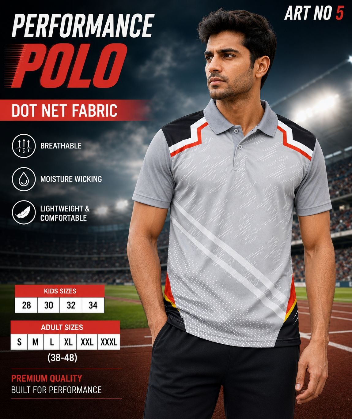 Performance polo t-shirt 06