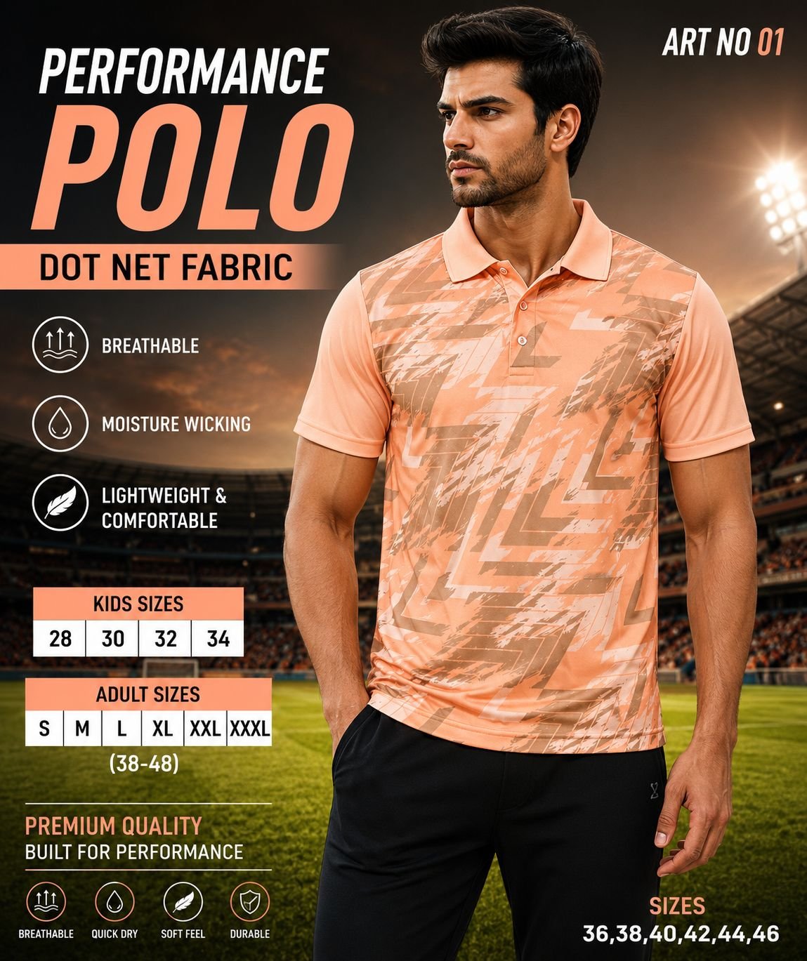 Performance polo t-shirt 07