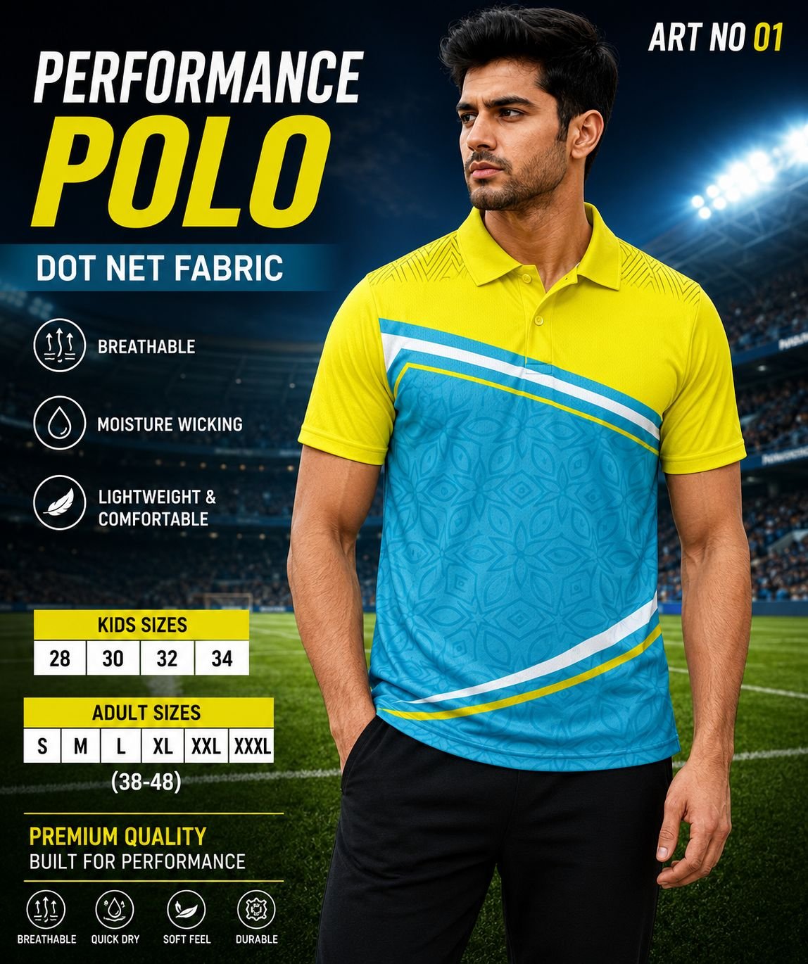 Performance polo t-shirt 08