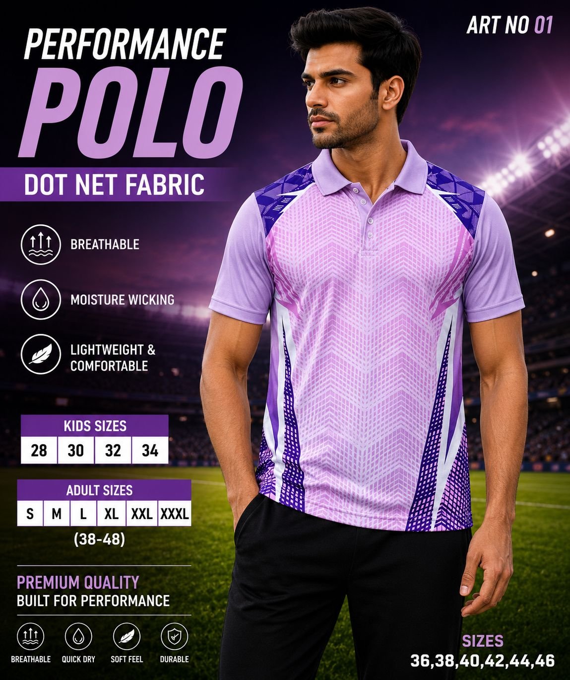 Performance polo t-shirt 09